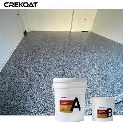 Lapisan lantai Epoxy Polyaspartic dengan VOC rendah meningkatkan fleksibilitas dan ketahanan abrasi