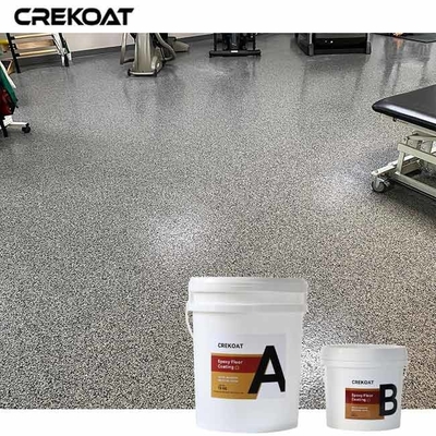 Instalasi cepat Lapisan Polyaspartic Non-Yellowing High-Gloss Finish