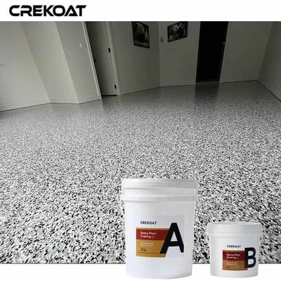 Instalasi cepat Lapisan Polyaspartic Non-Yellowing High-Gloss Finish