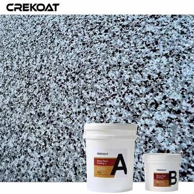Lantai Garasi Polyaspartic yang tahan lama Pilihan warna khusus untuk mencocokkan setiap skema desain