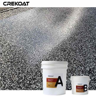 Lapisan lantai Epoxy Polyaspartic dengan VOC rendah meningkatkan fleksibilitas dan ketahanan abrasi