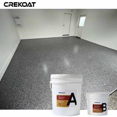 Ketahanan Tinggi Lapisan Lantai Epoxy Flake Melawan noda dan dampak