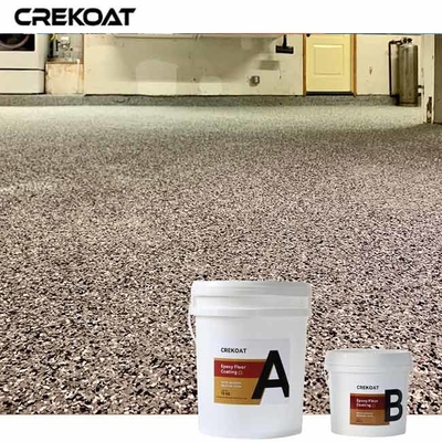 High Gloss Retention Polyaspartic Floor Coating Stabilitas UV Untuk Aplikasi Luar Ruang