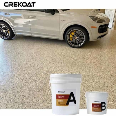 High Gloss Retention Polyaspartic Floor Coating Stabilitas UV Untuk Aplikasi Luar Ruang