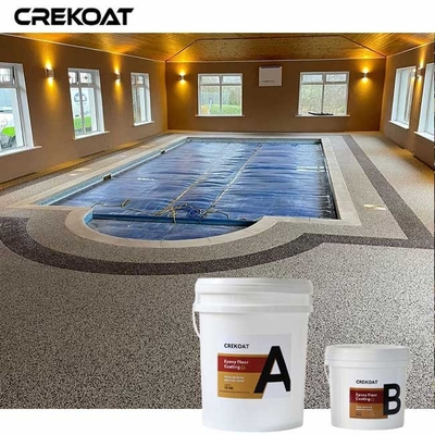Desain Custom Resin Cuci Batu Kerikil Epoxy ketahanan slip Dan Perbaikan Mudah