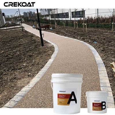 Desain Custom Resin Cuci Batu Kerikil Epoxy ketahanan slip Dan Perbaikan Mudah