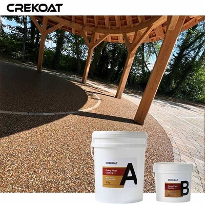 Anti-Slip Pebble Stone Epoxy Keperluan pemeliharaan rendah untuk pemeliharaan bebas kerumitan