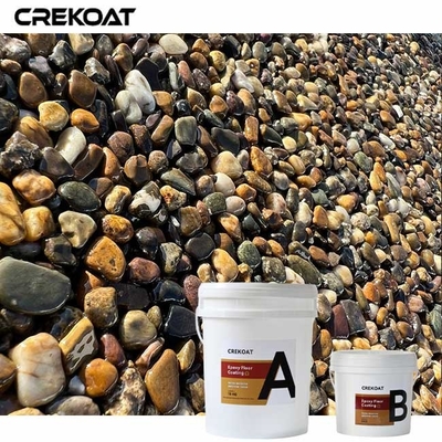Anti-Slip Pebble Stone Epoxy Keperluan pemeliharaan rendah untuk pemeliharaan bebas kerumitan