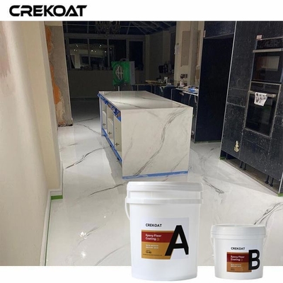 Lapisan Lantai Epoxy Mica Metallik Reflektif kedalaman yang dapat disesuaikan dan efek 3D