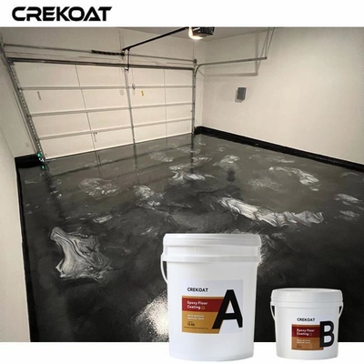 Lapisan Lantai Epoxy Logam Glossy Glitter Tertanam Atau Serpihan Logam Untuk Menambah Sparkle