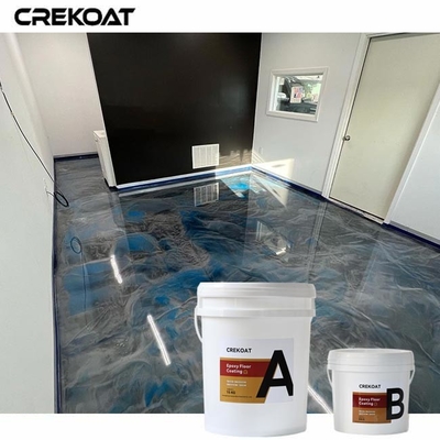 Low VOC Metallic Epoxy Floor Coating Pola dan Desain yang Dapat Dikustomisasi