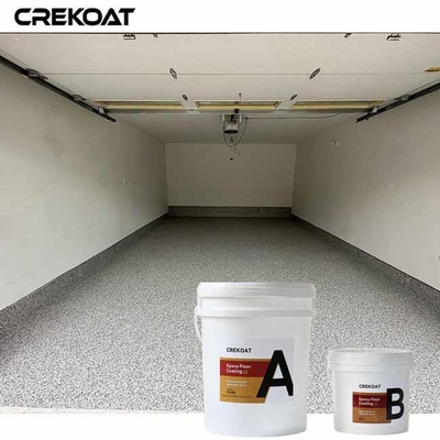 Lantai Epoxy Emas Flake Memberikan Permukaan yang Kuat untuk Lapangan Olahraga
