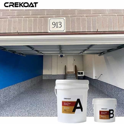 Lapisan Lantai Epoxy Flakes yang tahan UV