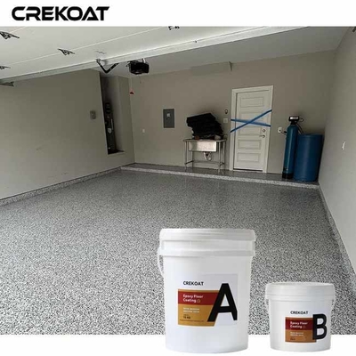 Lapisan Lantai Epoxy Flakes yang tahan lama dan tahan terhadap noda dan lalu lintas yang berat