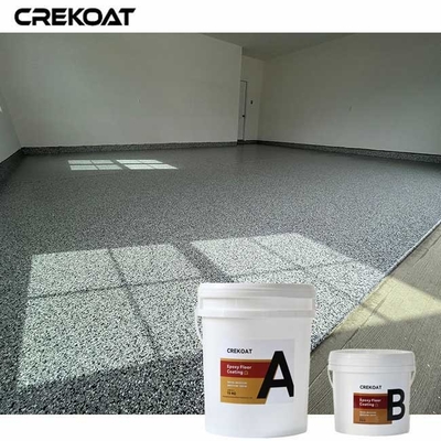Lantai Epoxy Polyaspartik Lapisan Tunggal Meningkatkan Ketahanan Warna Kekerasan Dan Ketahanan