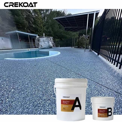 High Gloss Finish Polyaspartic Floor Coating Seamless Mudah Untuk Membersihkan