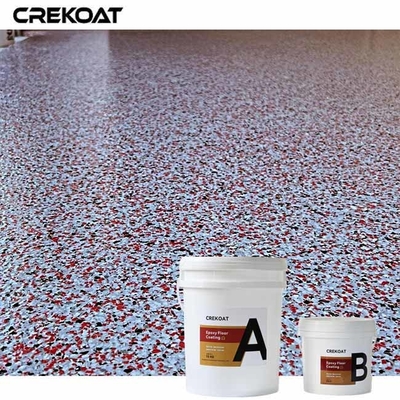 Cat tahan panas Chip Epoxy Floor Anti-Graffiti Coatings untuk pembersihan yang mudah