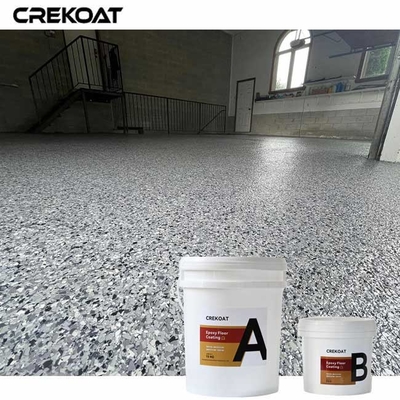 Variable Gloss Levels Cat lantai dengan serpihan untuk area keausan berat