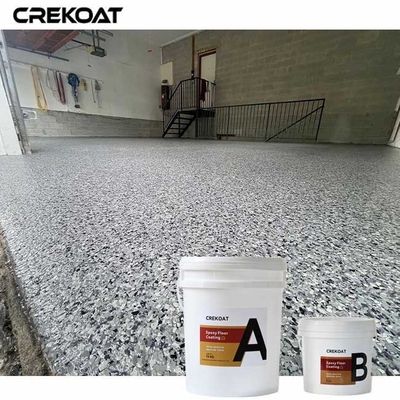 Peningkatan Stabilitas UV Lapisan lantai epoxy dengan serpihan untuk mencegah warna memudar