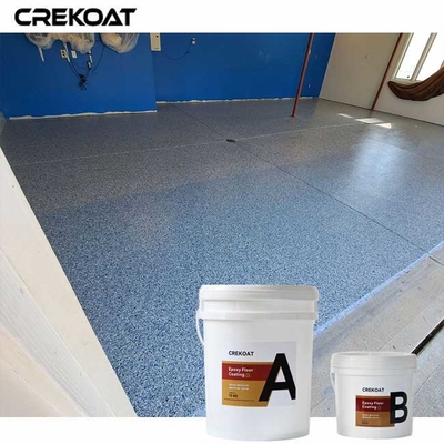 Sistem hibrida Flake Epoxy Garasi Lantai Ombining Epoxy Dengan Metal Flakes