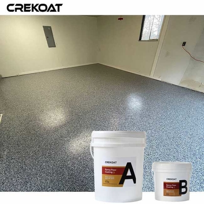 3D Flake Floor Coating Epoxy Embedded Metallic Flakes untuk efek berkilau