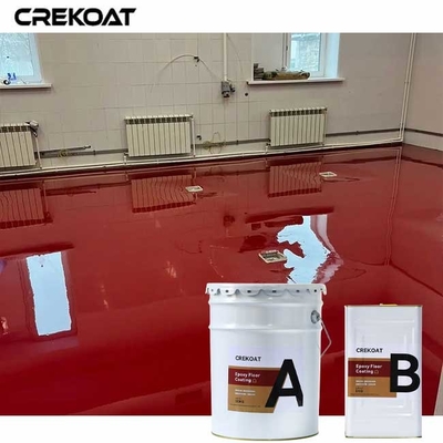 Lapisan lantai epoxy industri Permukaan pengeringan cepat dengan pemeliharaan rendah