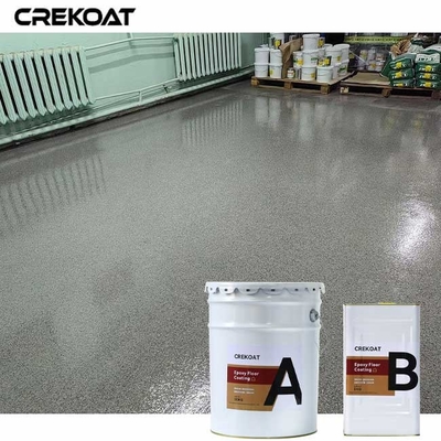 Lapisan lantai epoxy standar dapat menggabungkan agregat anti-slip