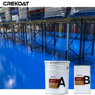 Lapisan Lantai Epoxy Indoor yang Berkilau Tinggi Memberikan Penampilan Seperti Cermin yang Lancar