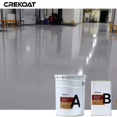 Lapisan lantai epoxy industri tahan abrasi untuk area kerja dengan lalu lintas tinggi