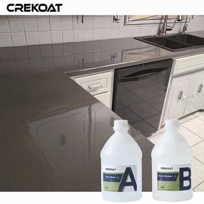 Epoxy VOC Rendah Jelas Untuk Countertops Ketahanan terhadap Goresan Dan Panas