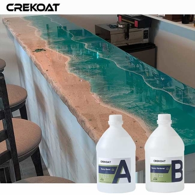 Epoxy Top Bar Self-leveling untuk Finish High-gloss yang jelas