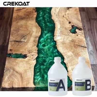Air-seperti Deep Tuang Epoxy Resin Pilihan warna yang unik untuk desain yang dapat disesuaikan