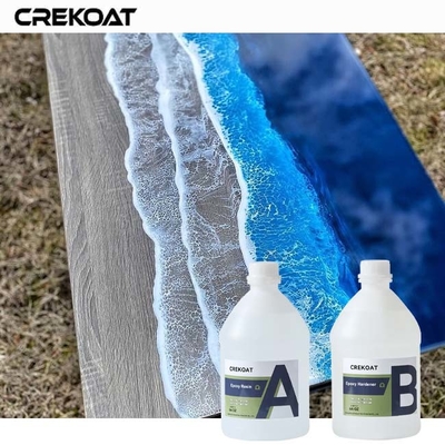 Transparansi Meja Atas Resin Epoxy Adhesive Superior Untuk Berbagai Permukaan