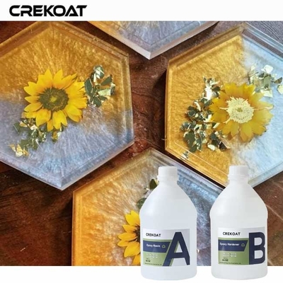 Bebas gelembung terbaik Epoxy jelas besar untuk pembuatan resin coasters dan dekorasi rumah