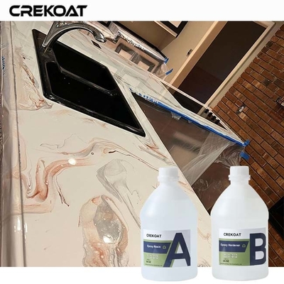 Sertifikasi Aman Makanan Clear Pour Epoxy Resin Untuk Aplikasi Dapur