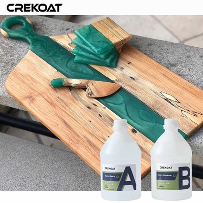 Resin Epoxy Jelas Untuk Kayu Formulasi Kecantikan Rendah Untuk Mempertahankan Kejernihan