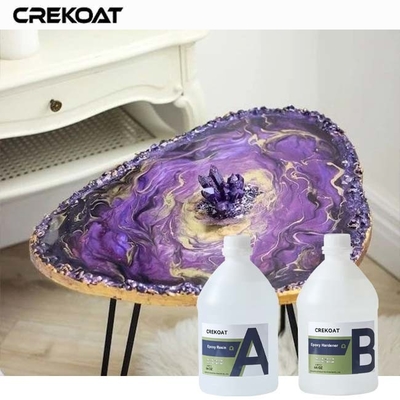 Permukaan yang sempurna jelas Epoxy Meja Atas Mudah untuk Campur dan Terapkan untuk DIY Penggemar