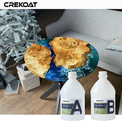 Low Viscosity Deep Pour Epoxy Resin Membuat Efek Seperti Lautan Di Furnitur