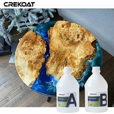 Low Viscosity Deep Pour Epoxy Resin Membuat Efek Seperti Lautan Di Furnitur