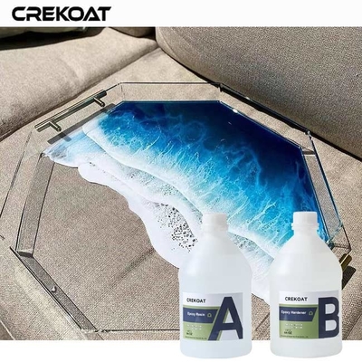 BPA Bebas Resin Epoxy Jelas Ideal Untuk Lapisan Untuk Menciptakan kedalaman dalam karya seni