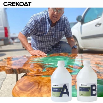 Resin Cairan Kristal Jelas Sempurna Untuk Mengembungkan Objek 3D Dan Souvenir