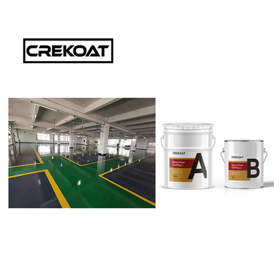 Kekuatan Cat Lantai Epoxy Jelas Kekuatan 2 Bagian Cat Epoxy Tahan Abrasi