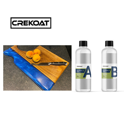 Crystal Clear Art Epoxy Resin Craft Kit Hardener Transparan 5cm