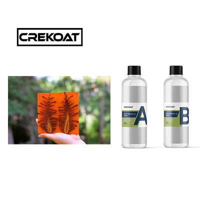 Liquid Clear Cast Resin Epoxy Lebih Kuat Epoxy Resin yang tahan goresan tinggi