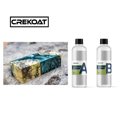 Resipi Epoxy Viskositas Rendah Pelapis Jelas Kuning Stick Resistant Panas Resipi Jelas