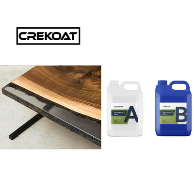 Polycolor Low Exotherm Deep Pour Epoxy Resin Bau rendah Meja sungai High Gloss