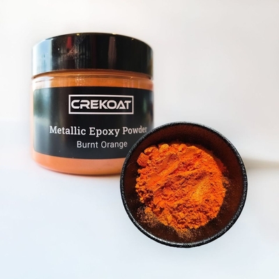 Mica berkilau Epoxy resin pigmen Oranye alami untuk pewarna sabun