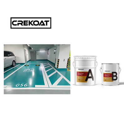 3mm tahan kimia Lapisan lantai epoxy industri Waterproofing
