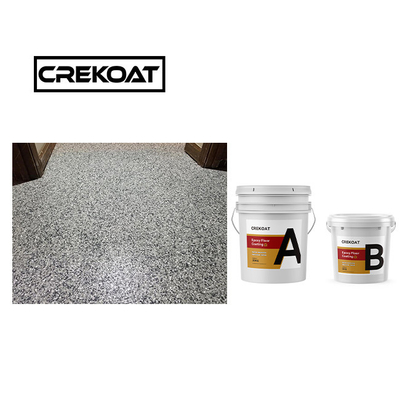 Sikat Polyaspartik Lapisan Lantai Pembersih Polyurea Clear Top Coat