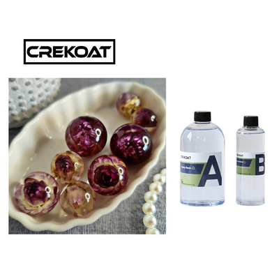 Crystal Clear Seni Perhiasan River Tabel Epoxy Resin Viskositas Rendah Tahan Gores
